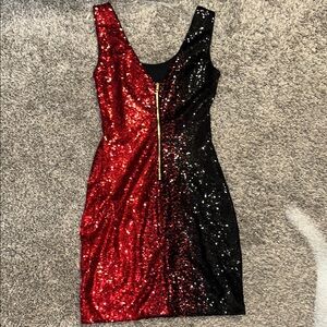 Sequin Mini Dress